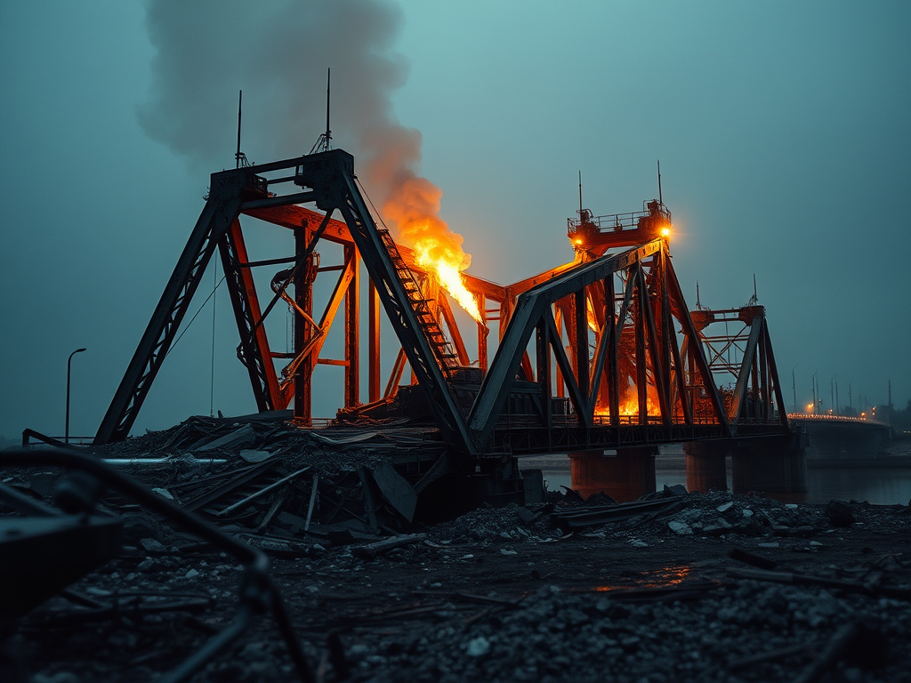 Colpito ponte di Odessa da missili Iskander-M/KN 23