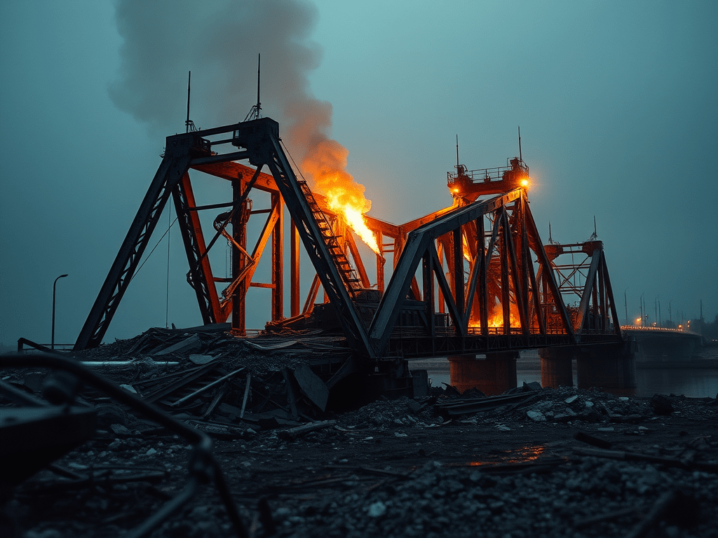 Colpito ponte di Odessa da missili Iskander-M/KN&nbsp;23